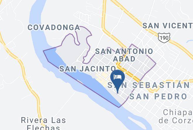 Chiapa Dezo - Posada Rio Grijalva Maps