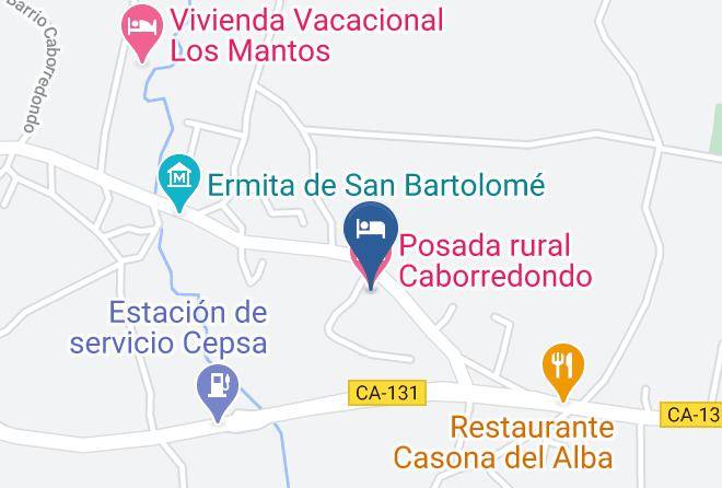 Novales Caborredondo - Posada Rural Caborredondo Maps