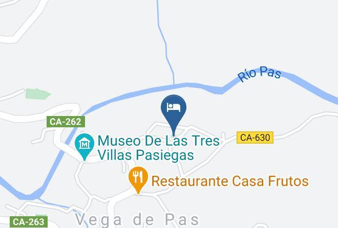 Vega De Pas - Posada Rural La Braniza Maps