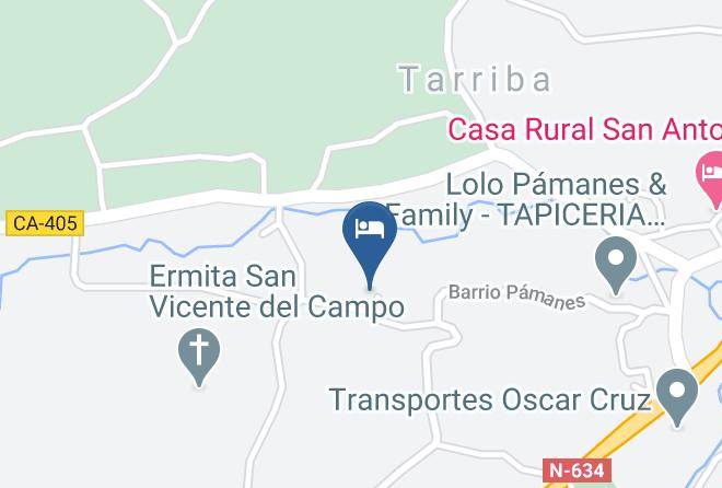 Lierganes Pamanes - Posada Rural La Corralada Maps