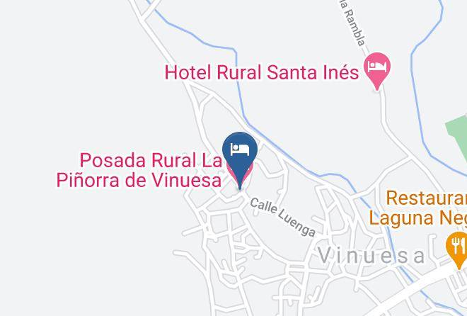 Soria - Posada Rural La Pinorra De Vinuesa Maps