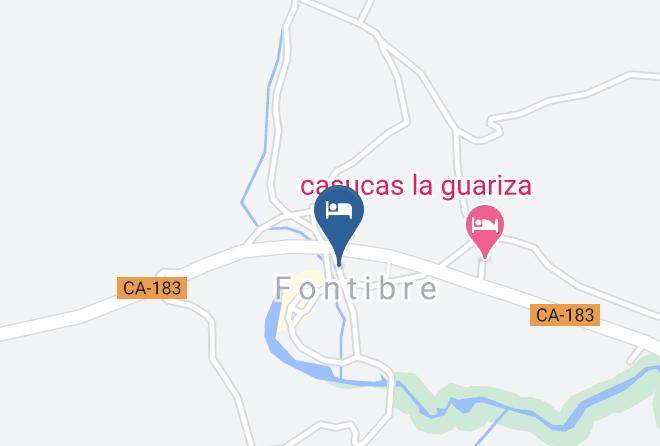 Espinilla - Posada Rural Naciebro Cantabria Maps