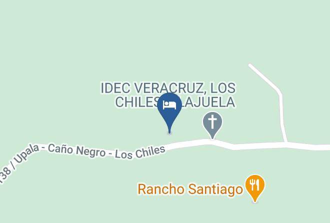 Los Chiles - Posada Rural Oasis Cano Negro Maps