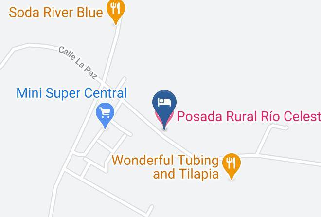 Guatuso - Posada Rural Rio Celeste Maps