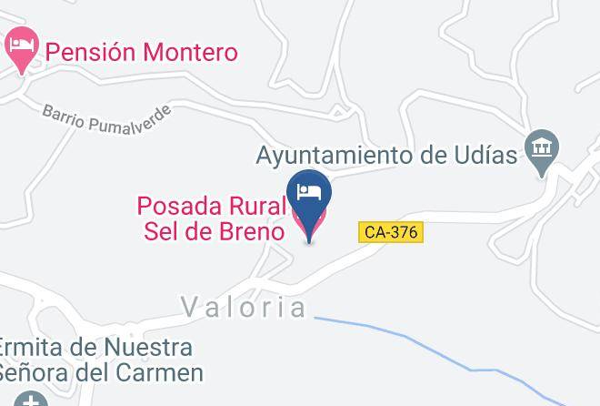 Pumalverde Valoria - Posada Rural Sel De Breno Maps