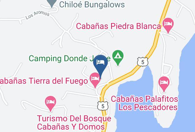 Chiloe Province - Posada Rustica Maps
