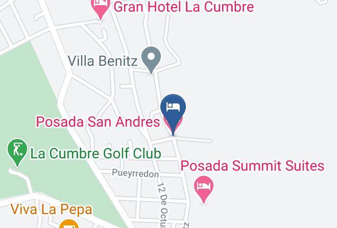 Punilla Department - Posada San Andres Maps