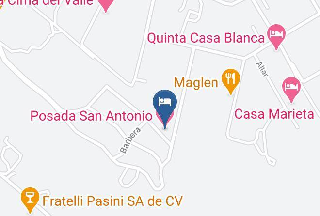 Ensenada - Posada San Antonio Maps
