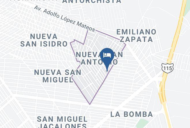 Chalco - Posada San Felipe Maps