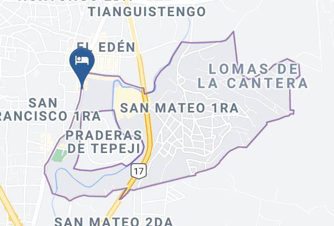 Tepeji Del Rio De Ocampo - Posada San Francisco Hotel Maps