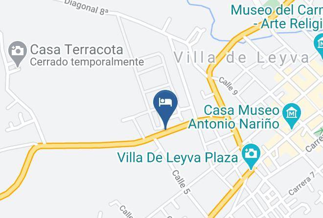Villa De Leyva - Posada San Isidro Maps