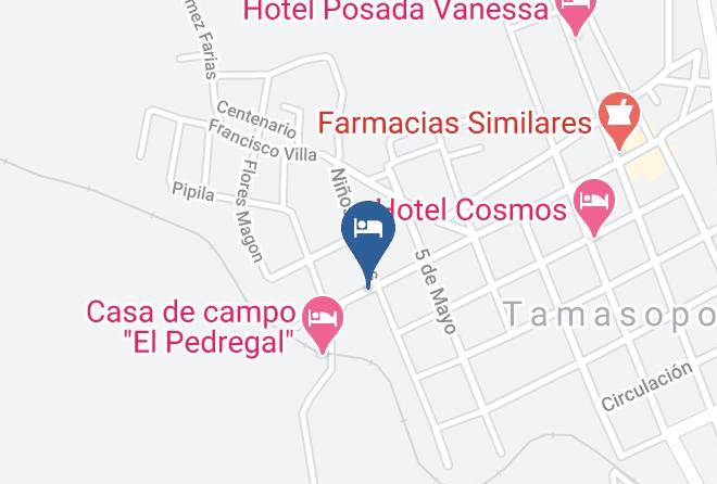 Tamasopo - Posada San Jose Maps