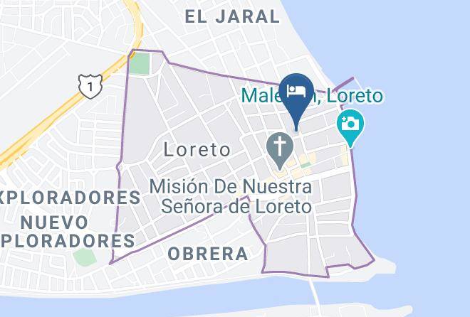 Loreto - Posada San Martin Desde 1972 Maps