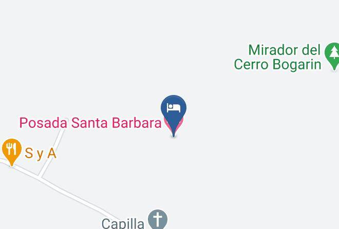 Carapegua - Posada Santa Barbara Maps