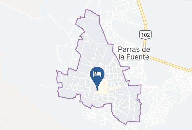 Parras - Posada Santa Isabel Maps