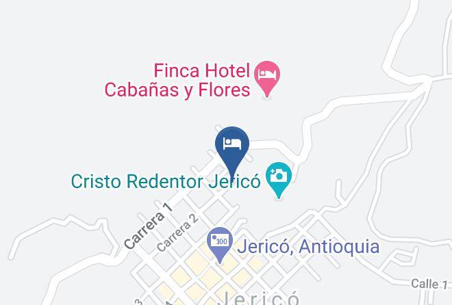 Jerico - Posada Santa Laura Maps