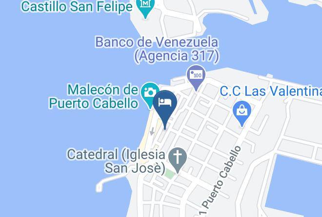 Puerto Cabello - Posada Santa Margarita Maps