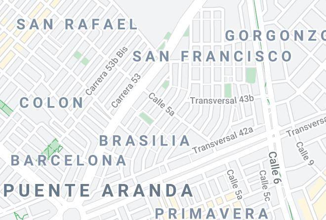 Bogota - Posada Sea Star Maps