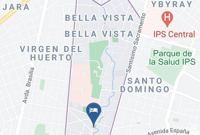 Asuncion - Posada Shalom Maps