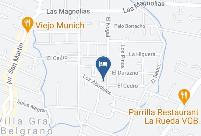 Calamuchita Department - Posada Shemak Maps