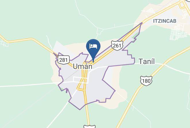 Uman - Posada Sn Luis Maps