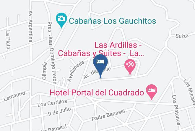 Punilla Department - Posada Sportquad Maps
