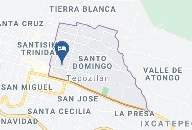 Tepoztlan - Hotel Zaragoza Tepoztlan Maps