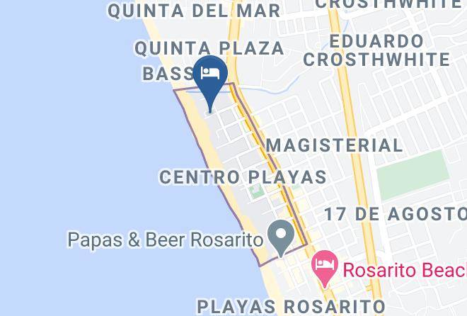 Rosarito Beach Municipality - Posada Torreon Maps