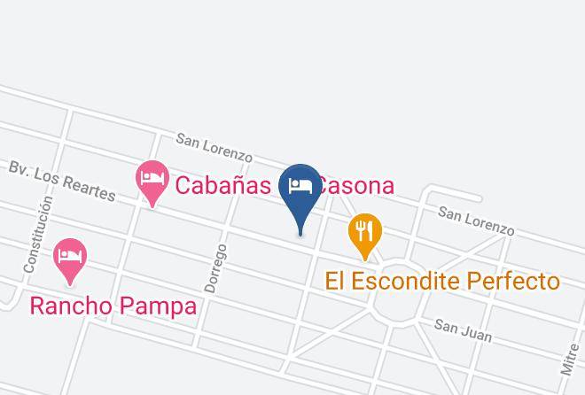 Calamuchita Department - Posada Trece Lunas Maps