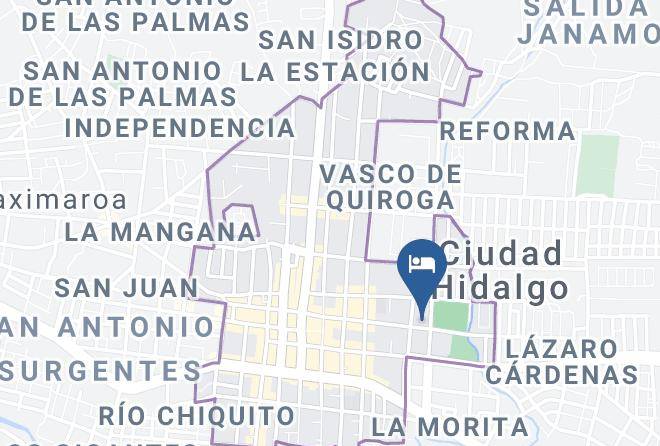 Hidalgo - Posada Tres Marias Maps
