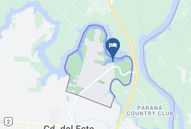 Ciudad Del Este - Posada Turistica Del Lago Don Cachito Maps