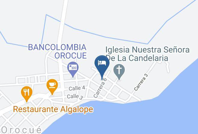 Orocue - Posada Turistica El Guarataro Maps