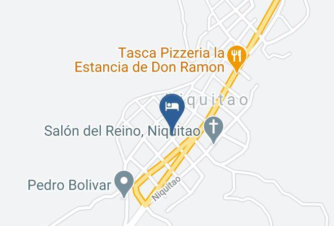 Bocono - Posada Turistica Niquitao Maps