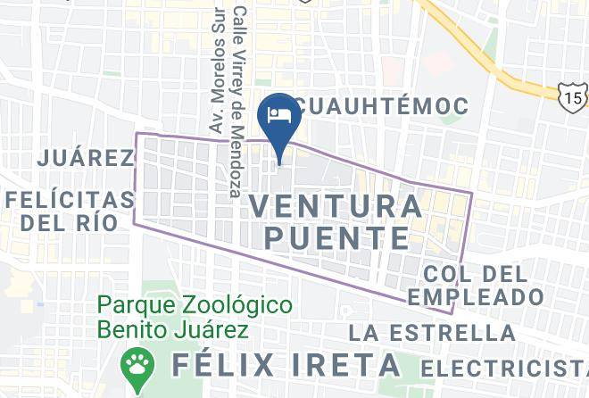 Morelia - Posada V Puente Maps
