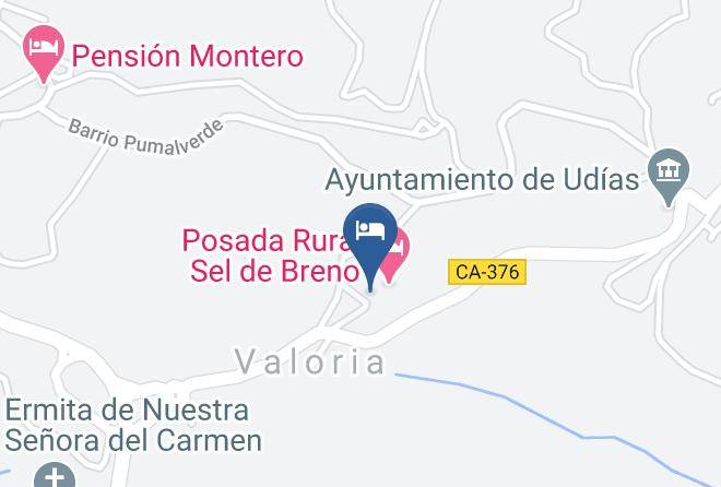 Pumalverde Valoria - Posada Valoria Maps