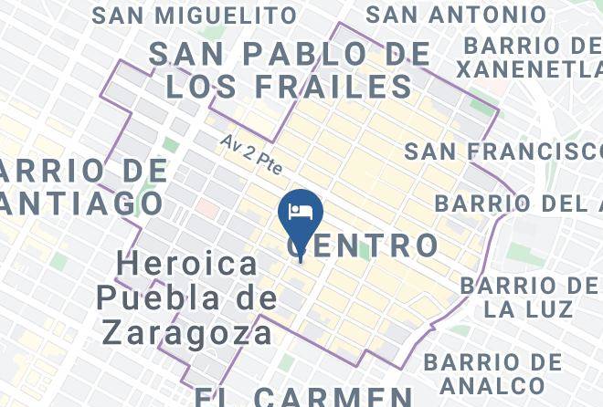 Heroica Puebla De Zaragoza Puebla - Posada Vee Yuu Maps