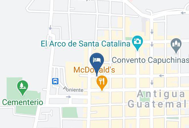 Antigua Guatemala - Posada Vero Maps