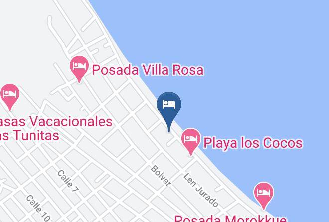 Monsenor Iturriza - Posada Vistalmar Maps
