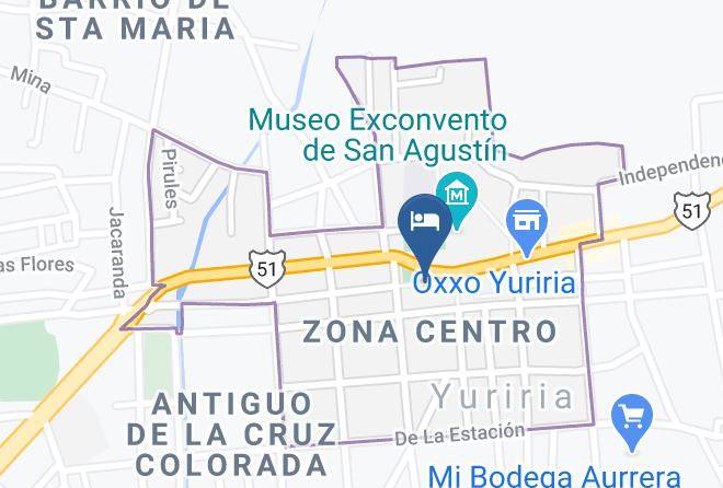 Yuriria - Posada Yuririhapundaro Maps