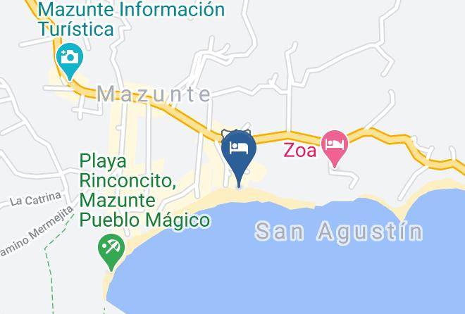 Santa Maria Tonameca - Posada Ziga Maps