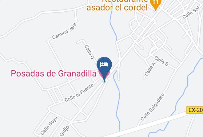 Caceres - Posadas De Granadilla Maps