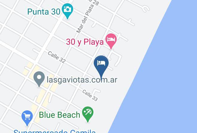 Villa Gesell - Posadas Del Faro Maps