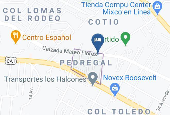 Mixco - Posadas Don Mateo Maps