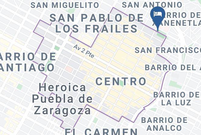 Puebla Puebla - Posada Jesus De Nazareth Maps
