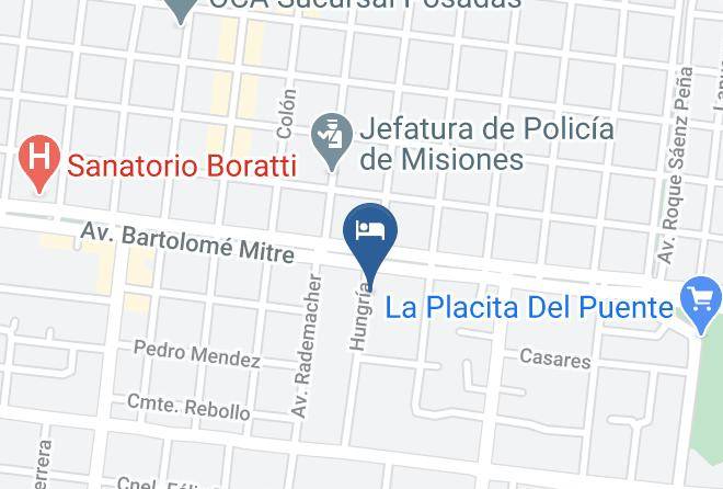 Misiones City - Posadas La Hermosa Maps