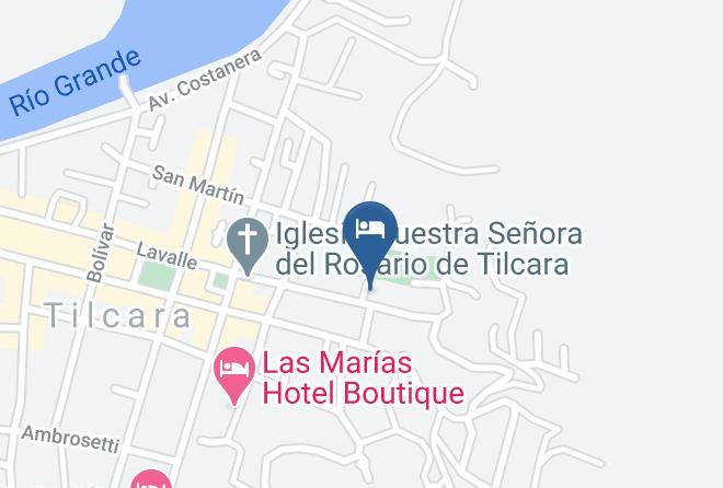 Tilcara - Posadita Yacoraite Maps