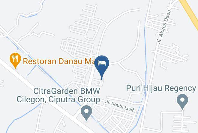 Serang Regency - Posco E&c Hotel Maps