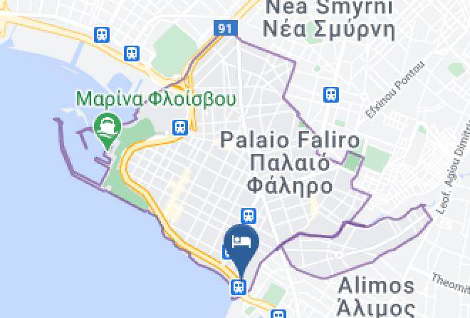 South Athens - Poseidon Athens Hotel Maps
