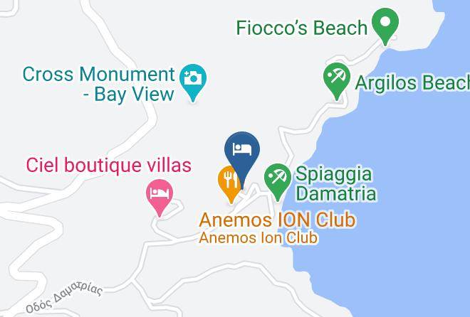 Karpathos - Poseidon Blue Gastronomy Hotel Maps