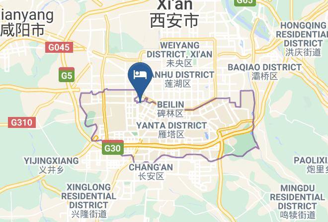Xi An - Poseidon Hotel Maps